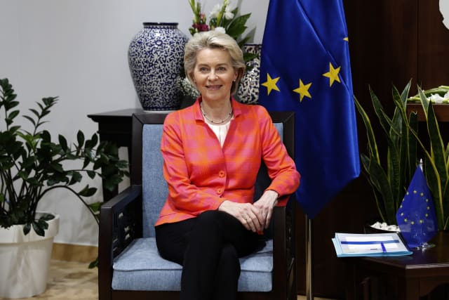 Ursula von der Leyenová, předsedkyně Evropské komise, politička