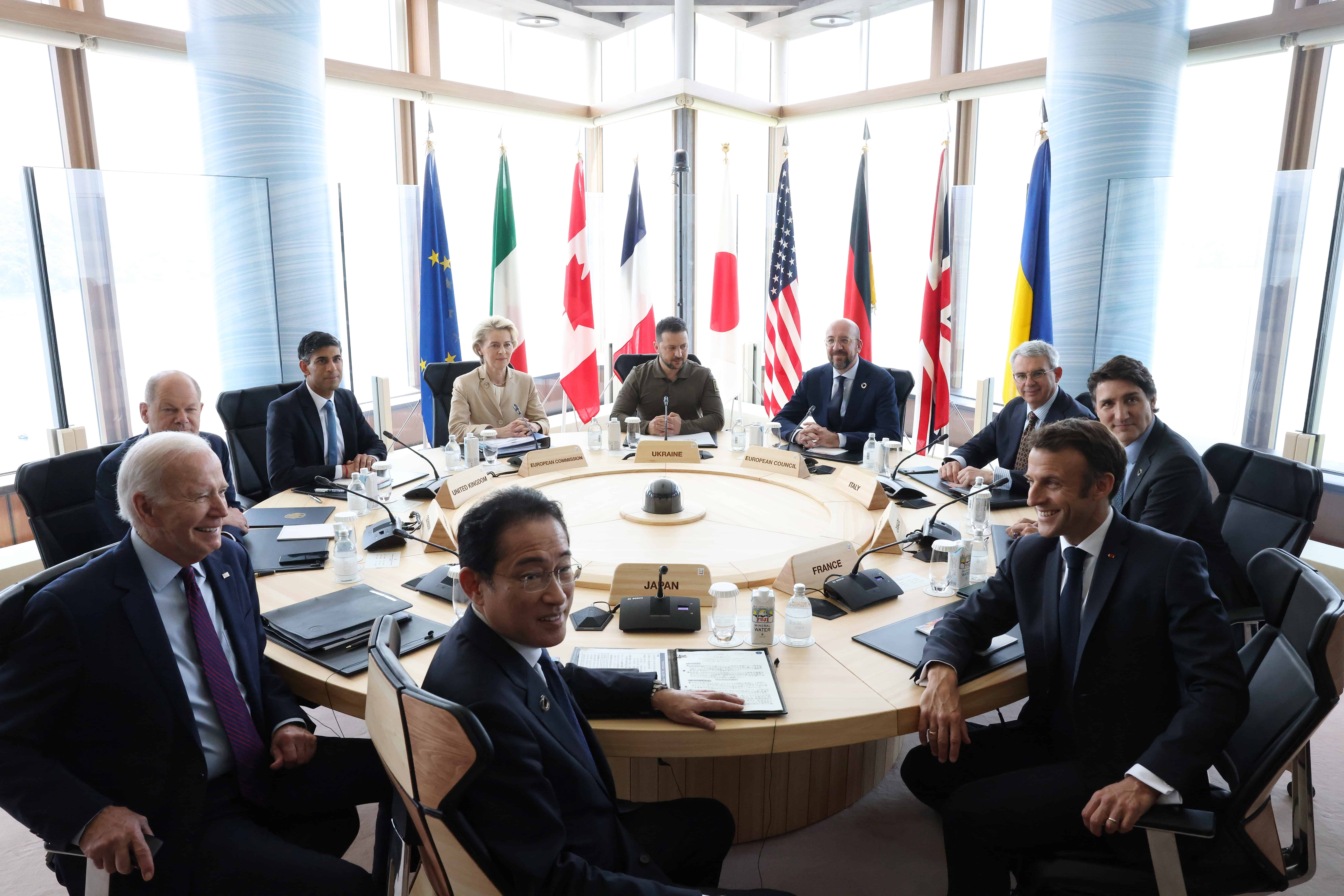 Přečtete si více ze článku Vrcholní představitelé na summitu G7 v Hirošimě jednali o podpoře Ukrajiny, zvýšení tlaku na Rusko a mocenských ambicích Číny