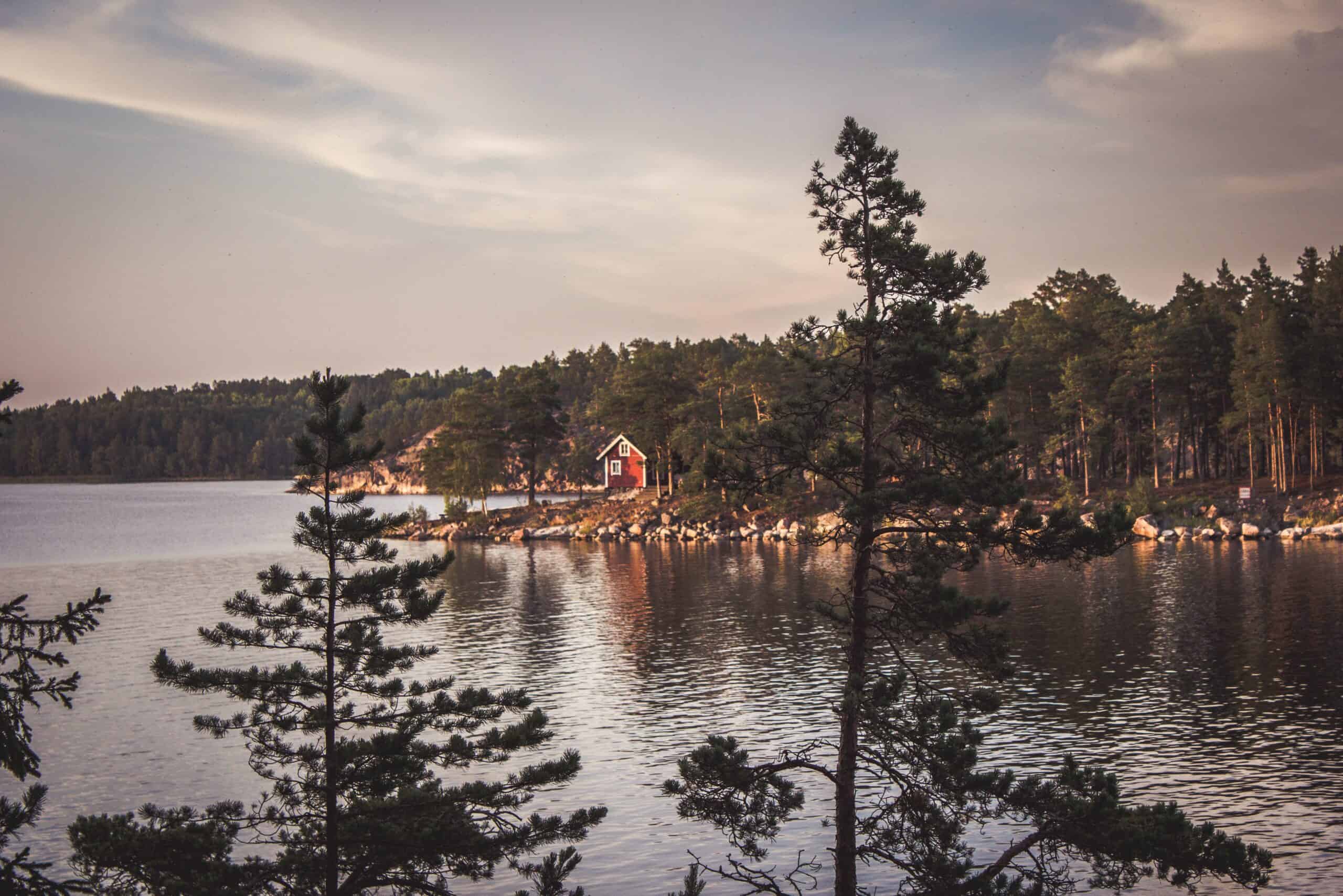 Jezero Grinda, Švédsko