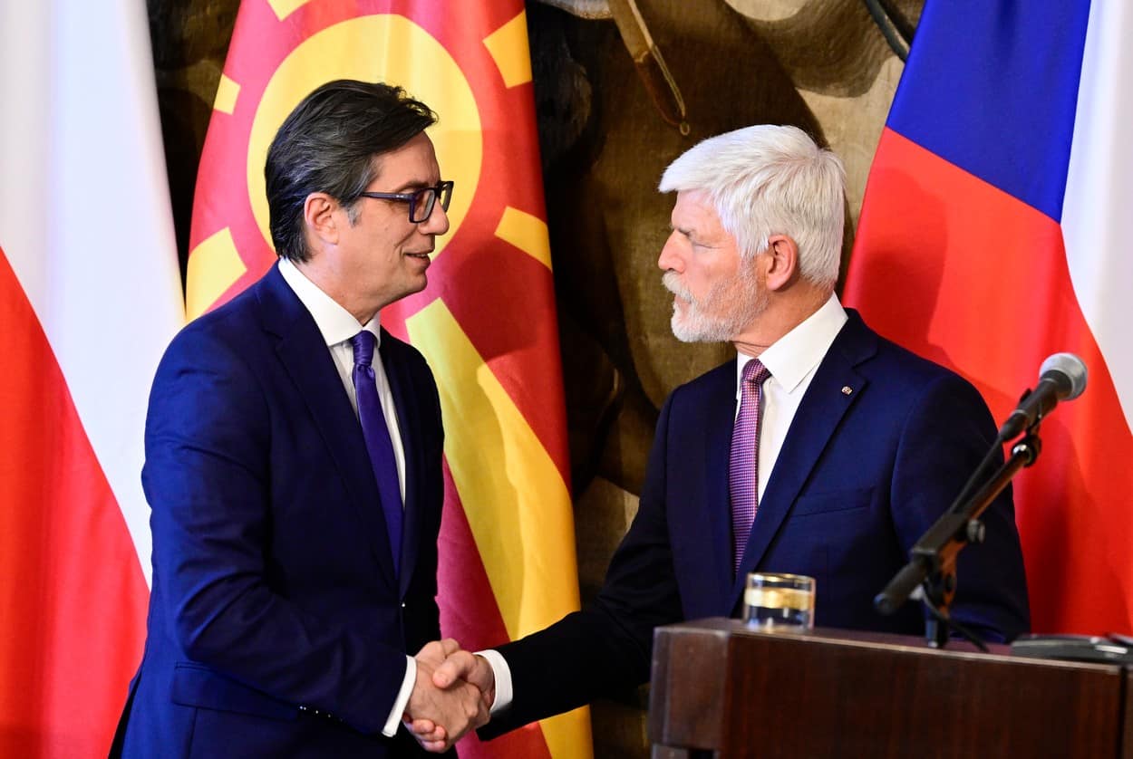 Přečtete si více ze článku Pavel jednal s prezidentem Severní Makedonie o bezpečnosti či vstupu země do EU