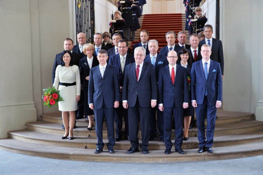 Ministři české vlády, 2014