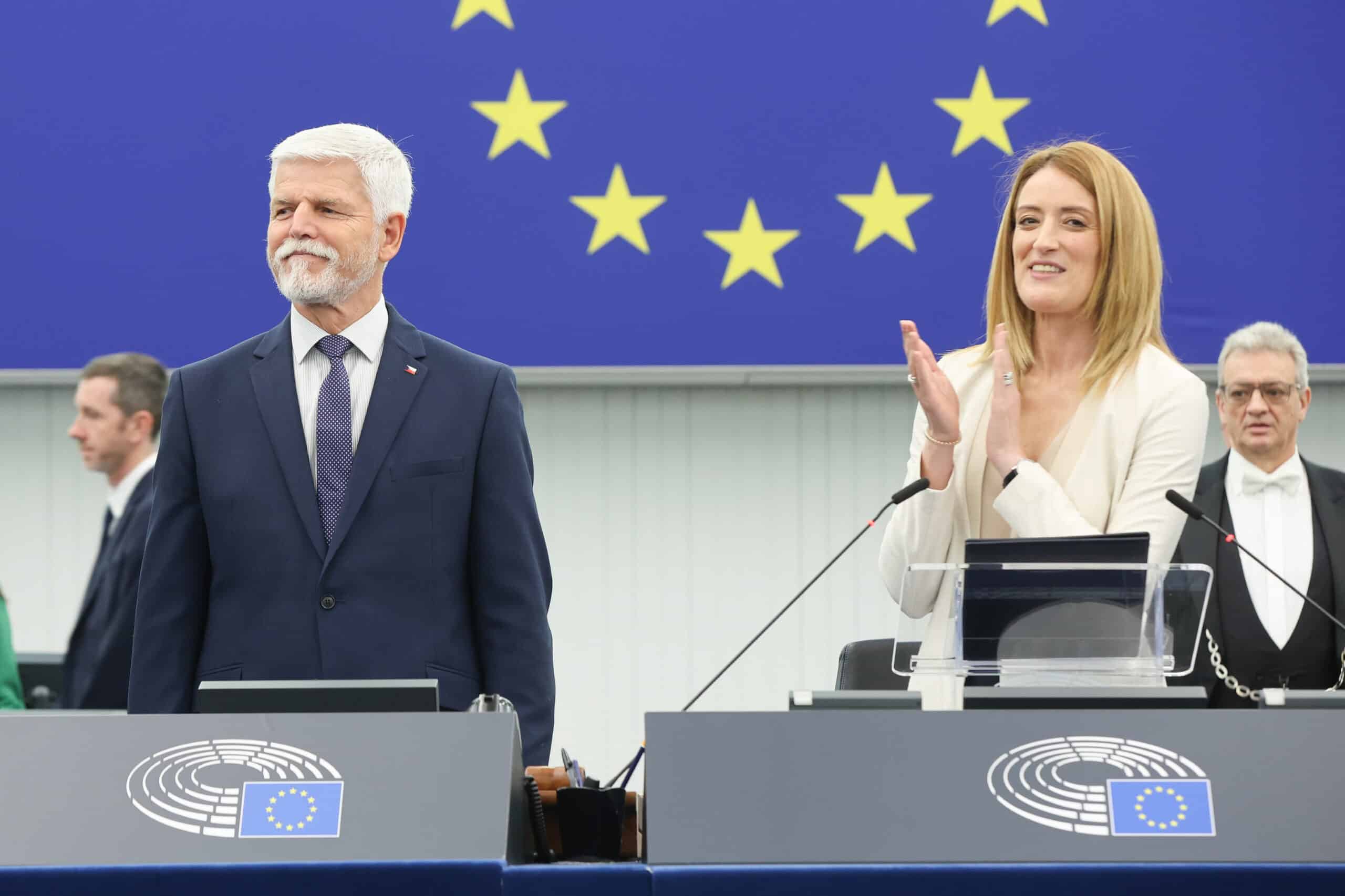 Přečtete si více ze článku Prezident Petr Pavel navštívil Evropský parlament, vyzval k pokračování podpory Ukrajiny a postavil se za rozšíření EU
