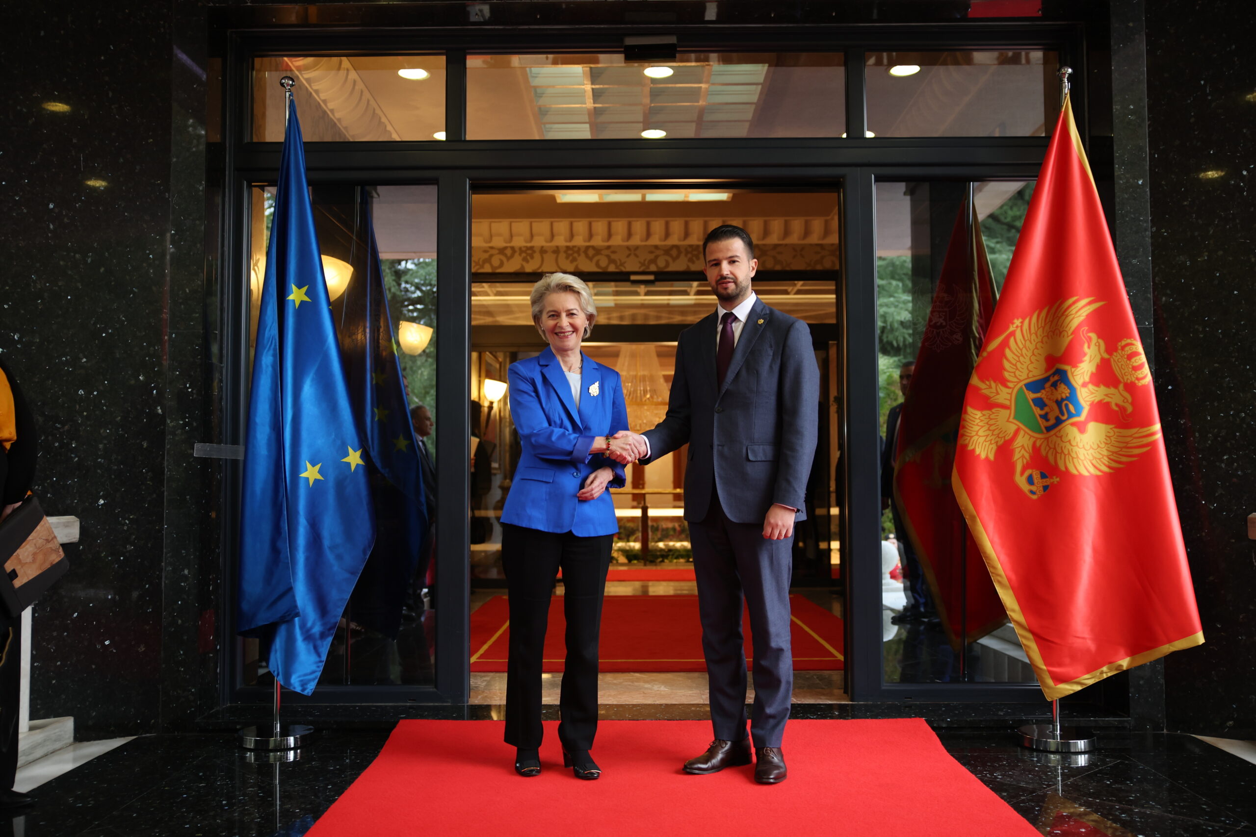 Přečtete si více ze článku Ursula von der Leyen ocenila pokrok Černé Hory na cestě do EU