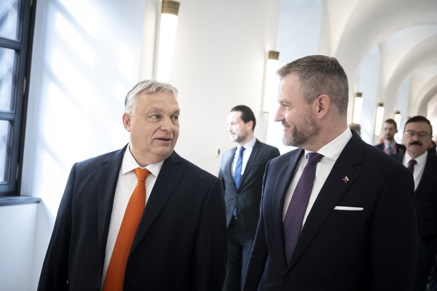 Přečtete si více ze článku Maďarsko nezmění politiku vůči Ukrajině, řekl Orbán po schůzce s Pellegrinim