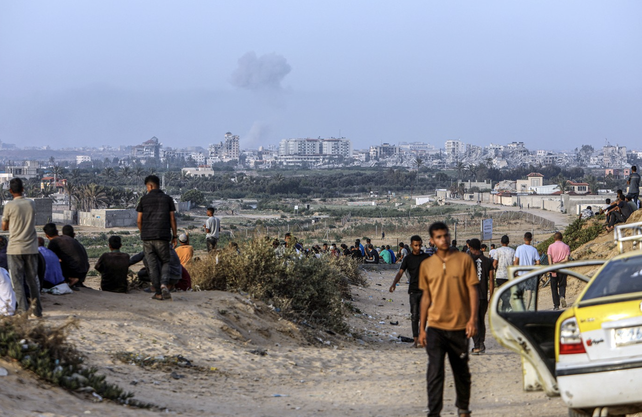 Každodenní den v Gaze za izraelského bombardování